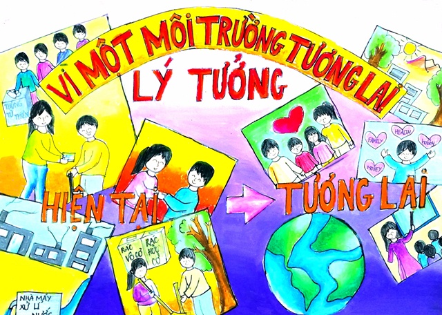 Trường THCS Hưng Phú “Chung tay vì môi trường của chúng ta”