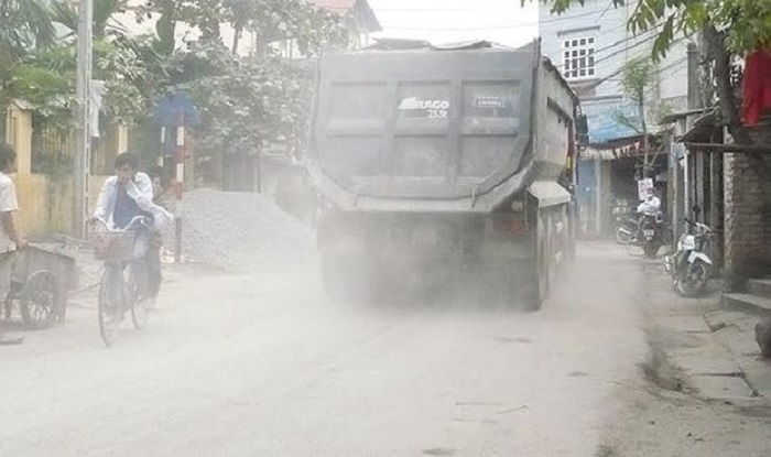 Hà Nội: Báo động ô nhiễm bụi từ các công trình xây dựng