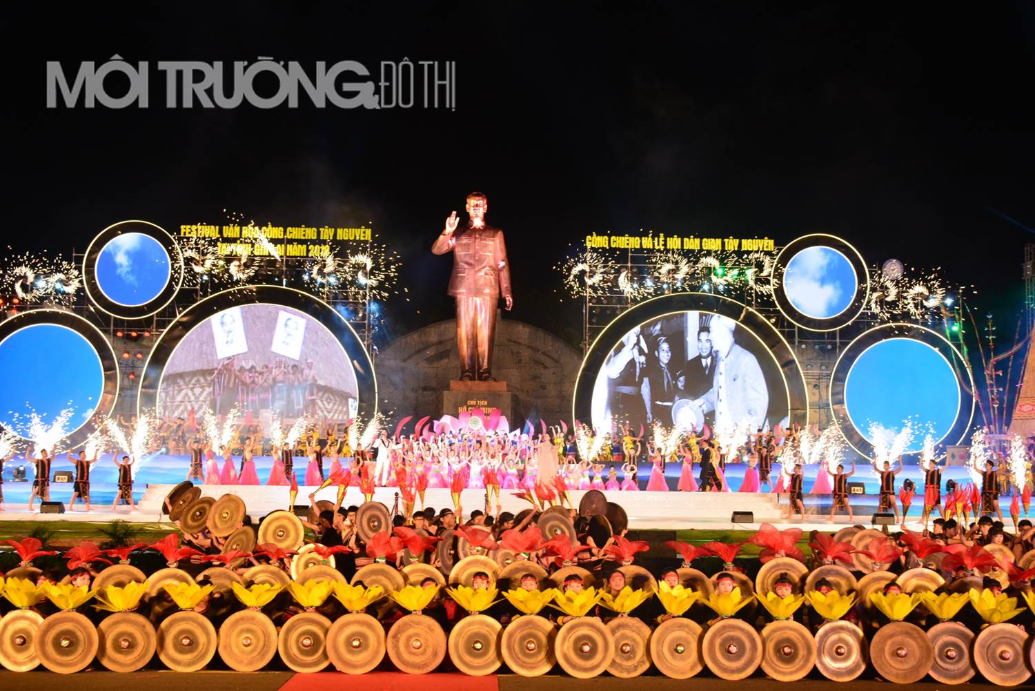Gia Lai: Ấn tượng Lễ bế mạc Festival văn hóa Cồng chiêng 2018