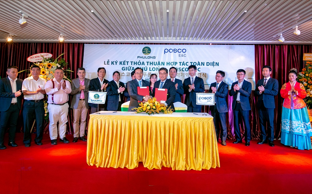 Công ty Phú Long và Tập đoàn Posco E&C ký kết hợp tác toàn diện