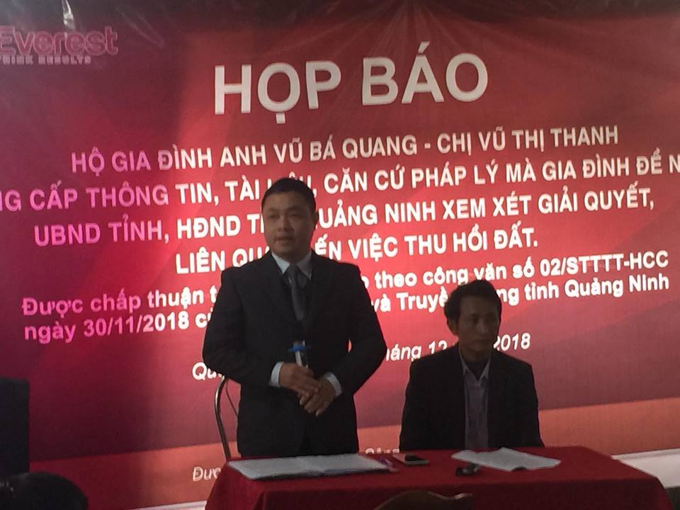 Quảng Ninh: Lần đầu tiên người dân được cấp phép tổ chức họp báo