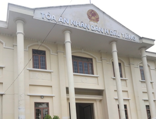 Tòa án ND huyện Dầu Tiếng – Hồ sơ 8 tháng chưa giải quyết