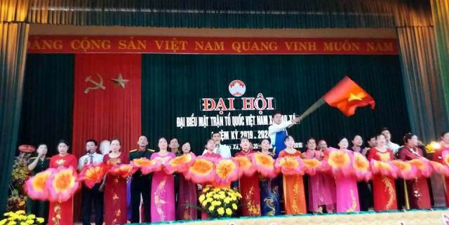 Đại hội Ủy ban MTTQ xã Cao Xá, huyện Tân Yên, tỉnh Bắc Giang