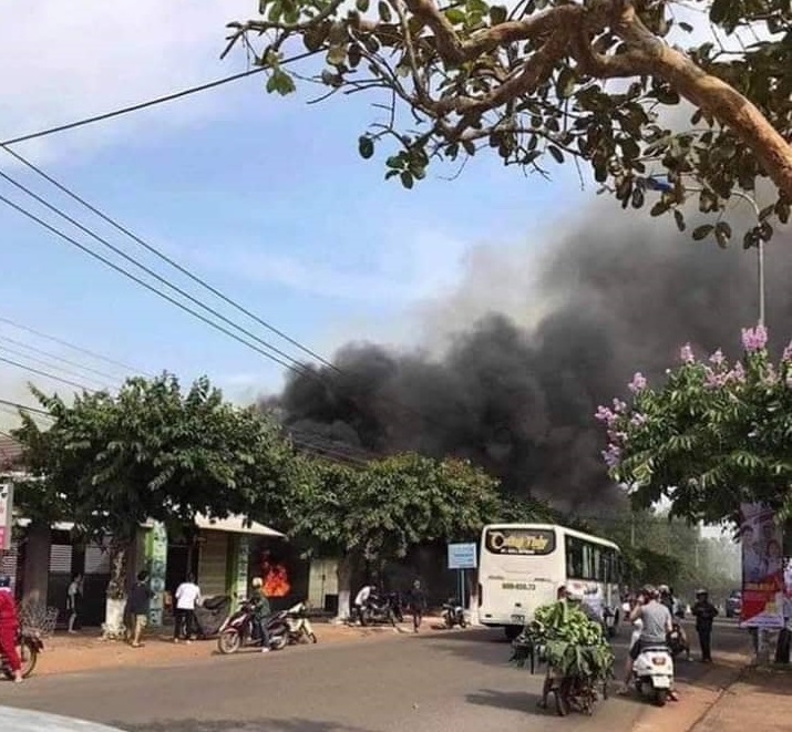 Cháy quán nhậu khiến 6 người chết ở Đồng Nai