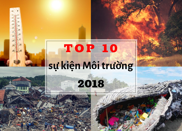 Nổi bật 10 sự kiện thiên nhiên môi trường thế giới và Việt Nam 2018