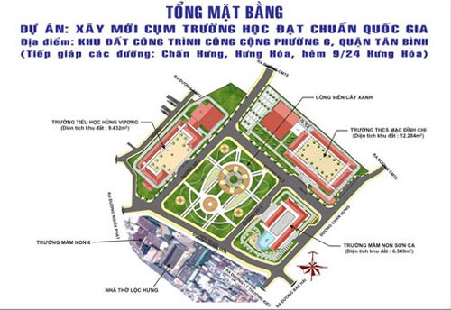 Dự án xây trường ở khu vườn rau Tân Bình: Cần hợp tác, tuân thủ luật
