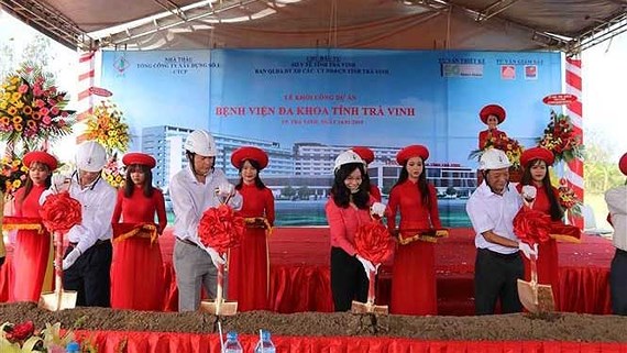 Trà Vinh khởi công xây dựng Bệnh viện đa khoa với quy mô 700 giường