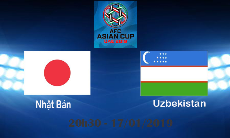 Xem trực tiếp bóng đá Nhật Bản vs Uzbekistan 20h30, 17/1 trên VTV6