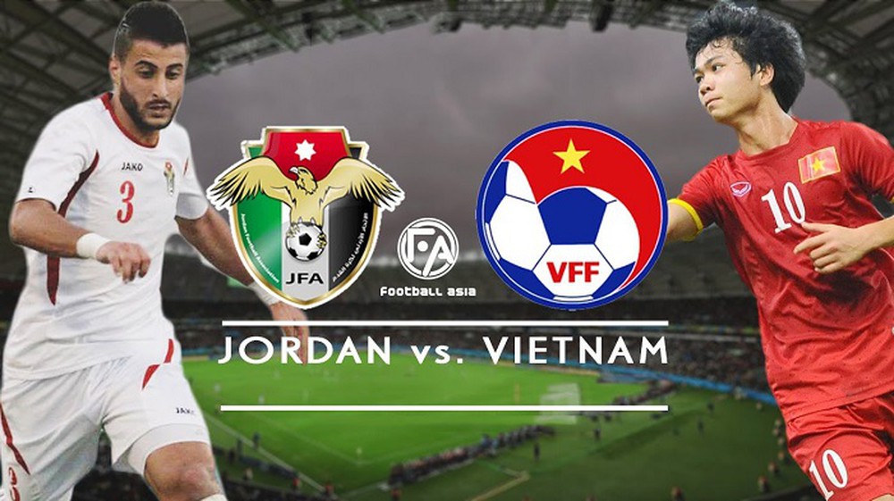 Xem trực tiếp bóng đá Việt Nam vs Jordan 18h, 20/1 trên VTV6, VTV5