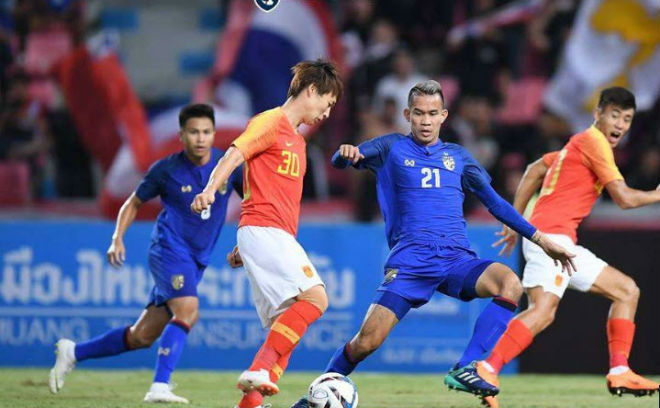 VTV6, VTV5 trực tiếp bóng đá Thái Lan vs Trung Quốc 20h30 20/1