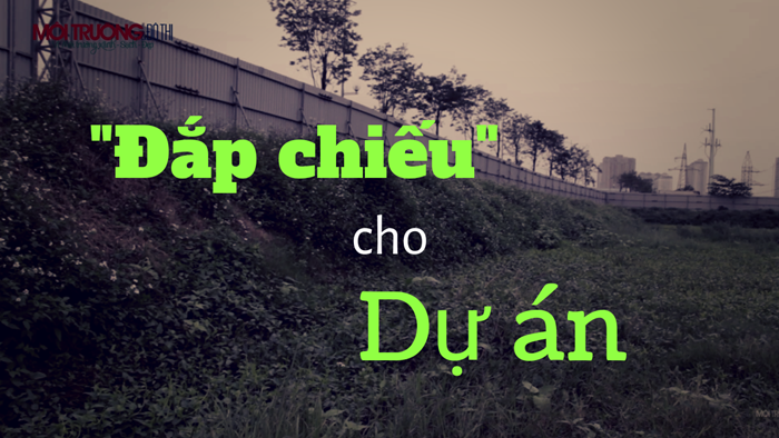 Dự án Hệ thống xử lý nước thải ở Hà Nội: Hai năm vẫn 'đắp chiếu'