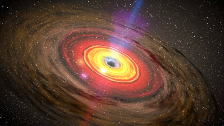 Phát hiện hố đen có kích thước bằng sao Mộc trong dải Ngân hà
