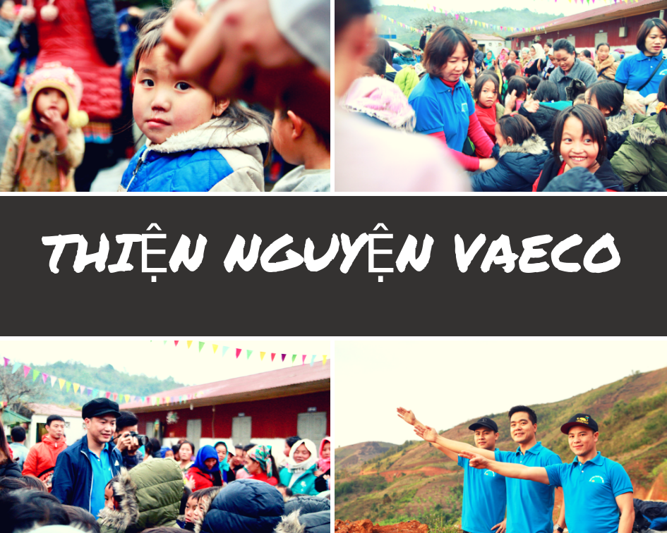 Thiện nguyện VAECO: Tiếp lửa đến trường cho trẻ em Hoang Thèn