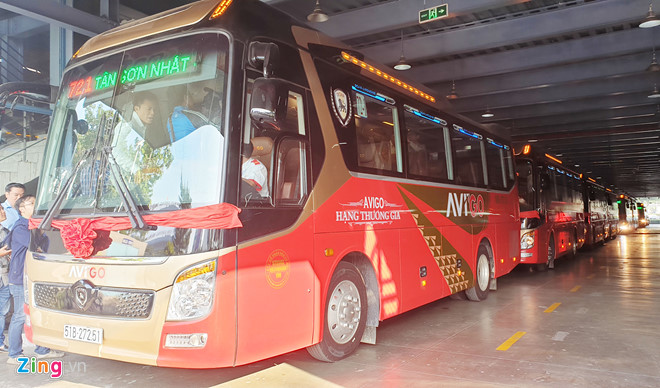 Khai trương tuyến buýt từ sân bay Tân Sơn Nhất đi Bà Rịa - Vũng Tàu