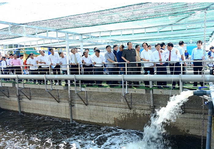 Bình Dương: Khánh thành nhà máy xử lý nước thải công nghệ vi sinh