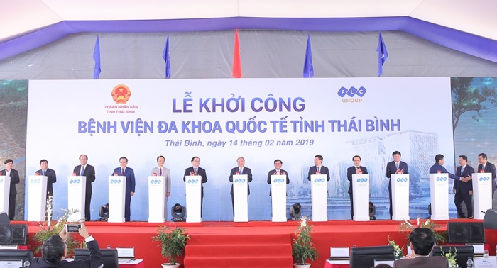 Thủ tướng dự lễ khởi công bệnh viện 3.700 tỷ đồng tại Thái Bình