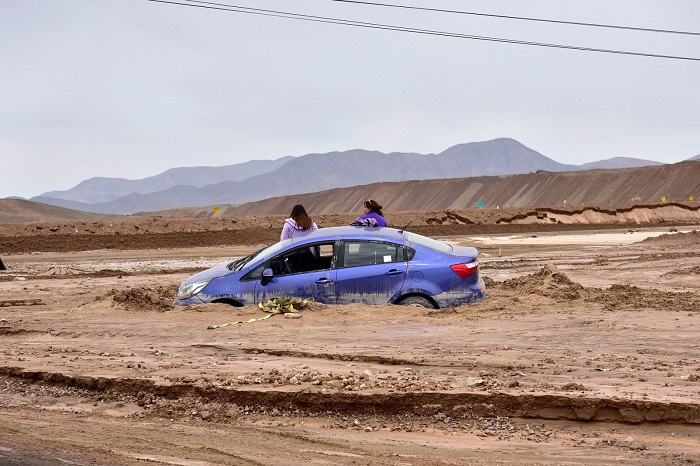 Biến đổi khí hậu, sa mạc khô nhất cũng bị ngập lụt