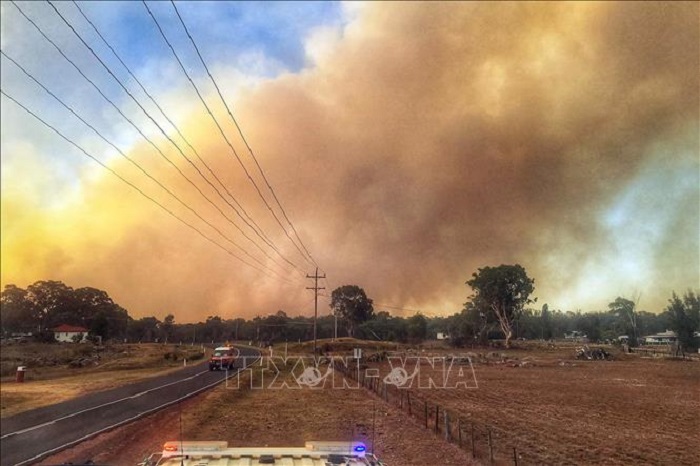 Australia: Hàng chục ngôi nhà bị phá hủy vì cháy rừng