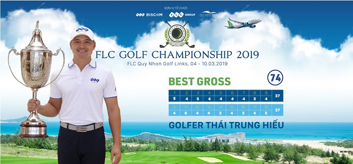 Golfer Thái Trung Hiếu đăng quang vô dịch FLC Golf Championship 2019