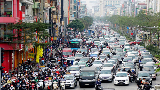 Hà Nội: Có thể tạm dừng đăng ký xe máy tại 5 quận nội thành vào 2020