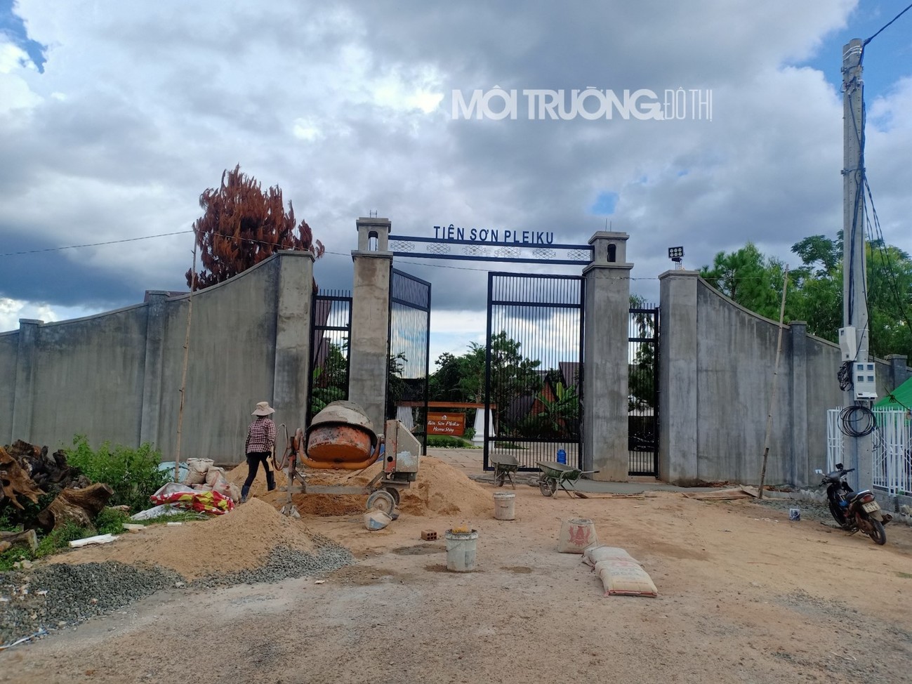 Pleiku - Gia Lai: Homestay Tiên Sơn xây dựng sai phép