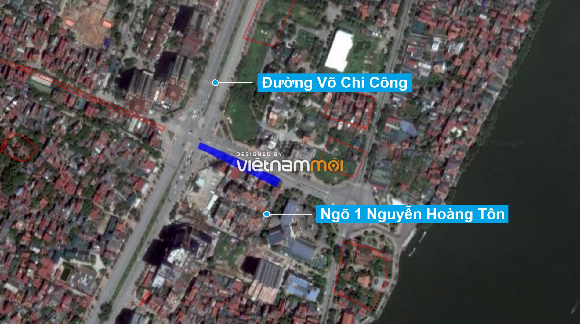 Những khu đất sắp thu hồi để mở đường ở quận Tây Hồ, Hà Nội (phần 1) - Ảnh 2.
