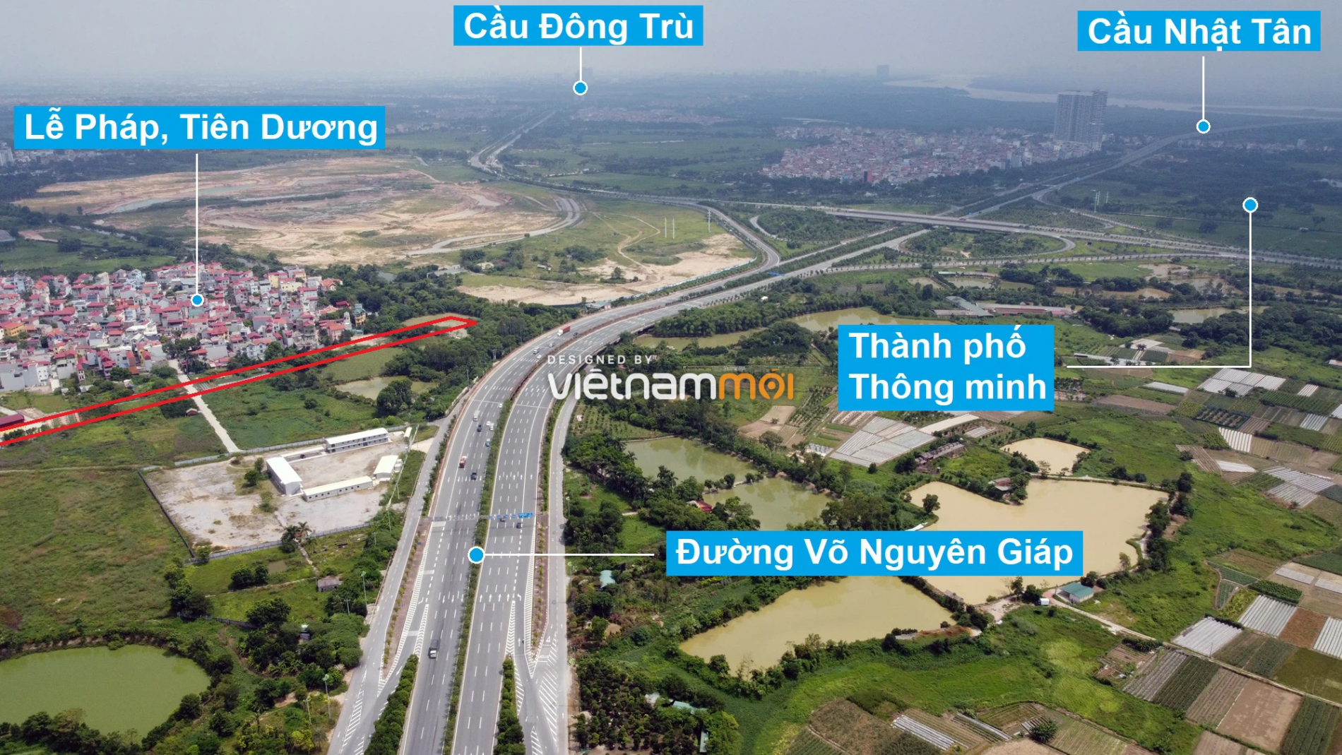 Đường sẽ mở theo quy hoạch xung quanh dự án Thành phố Thông minh Bắc Hà Nội (phần 3) - Ảnh 13.