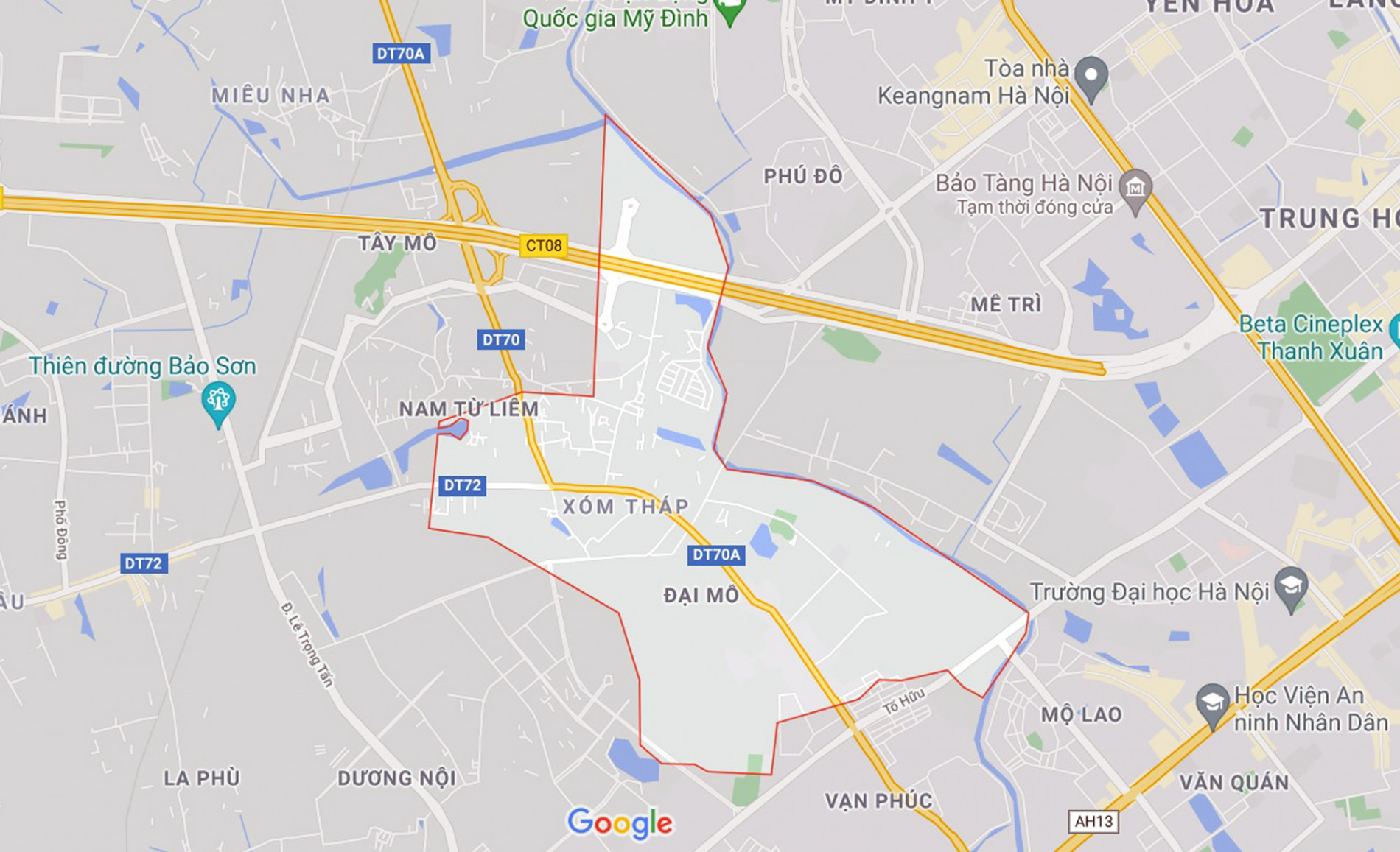 Những khu đất sắp thu hồi để mở đường ở phường Đại Mỗ, Nam Từ Liêm, Hà Nội (phần 2) - Ảnh 1.