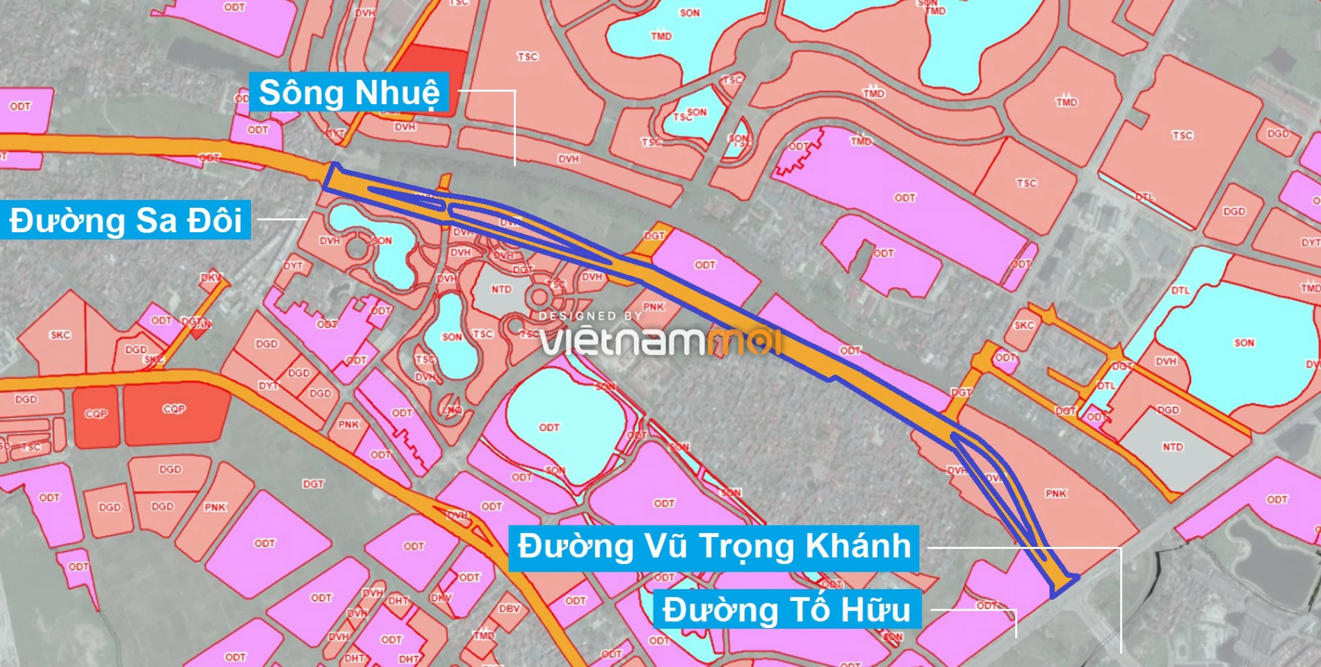 Những khu đất sắp thu hồi để mở đường ở phường Đại Mỗ, Nam Từ Liêm, Hà Nội (phần 2) - Ảnh 1.