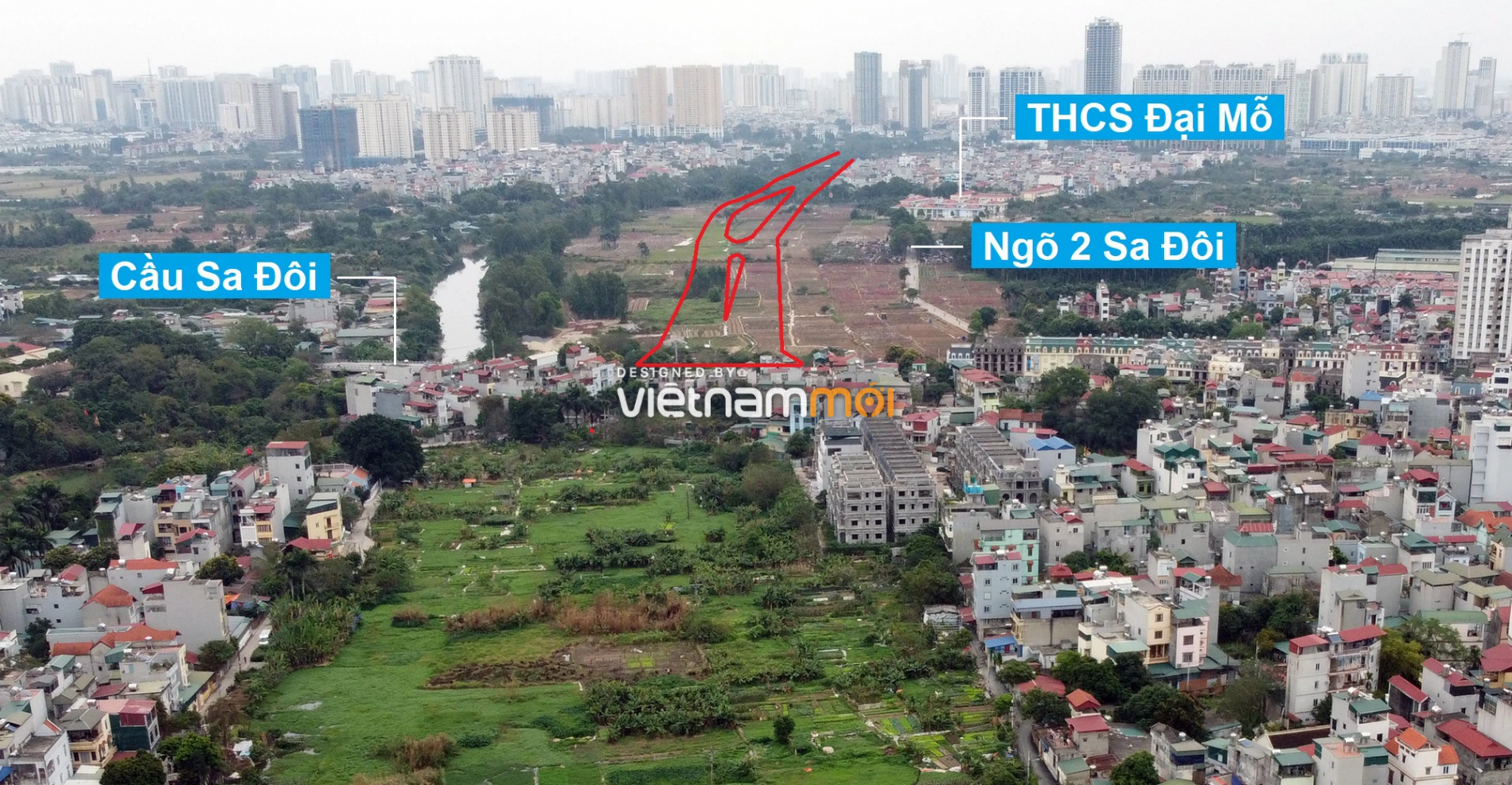 Những khu đất sắp thu hồi để mở đường ở phường Đại Mỗ, Nam Từ Liêm, Hà Nội (phần 2) - Ảnh 3.
