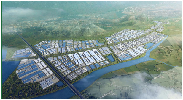 Khu công nghiệp Sông Khoai rộng 714ha là một trong những dự án trọng điểm của Quảng Ninh