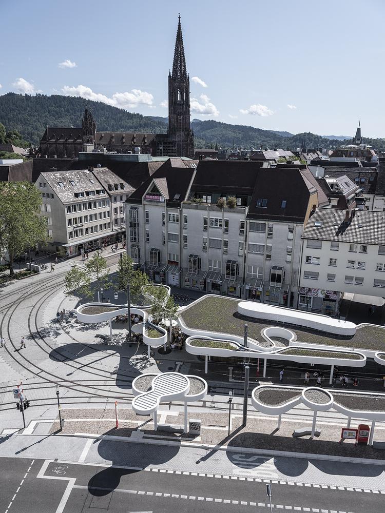 Diện mạo mới của mặt tiền nhà ga chính với thiết kế bền vững tại Đức