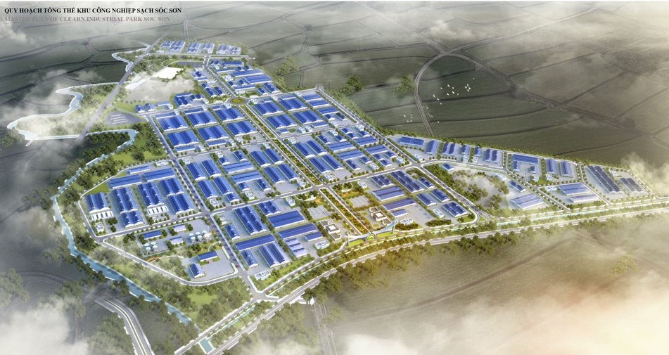 Khu công nghiệp sạch Sóc Sơn (Hà Nội) với tổng vốn đầu tư dự kiến 3.226,92 tỷ đồng vừa được Chính phủ ban hành quyết định chủ trương đầu tư