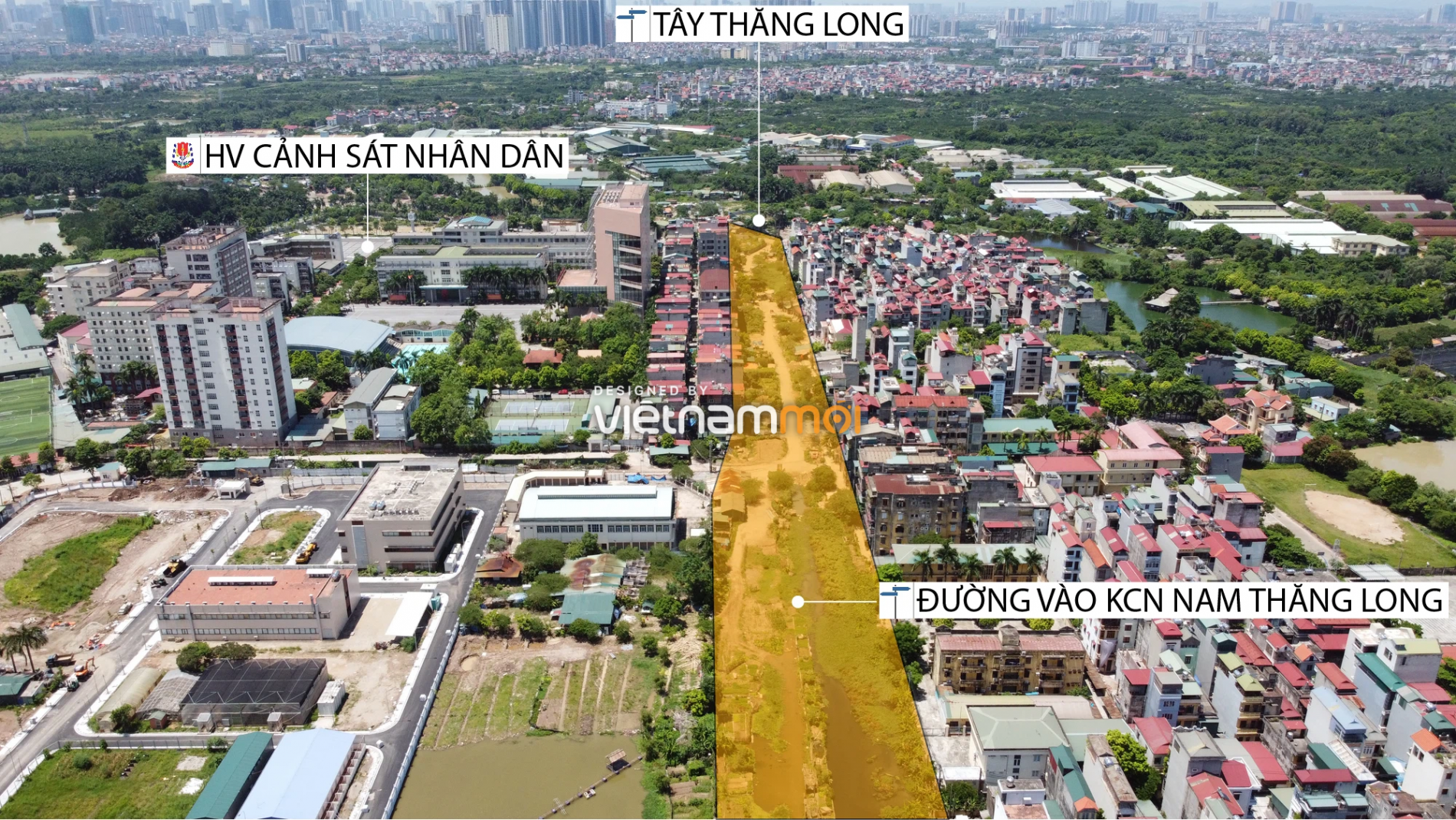 Chuyển động mới ở dự án đường vào KCN Nam Thăng Long, Bắc Từ Liêm, Hà Nội - Ảnh 5.