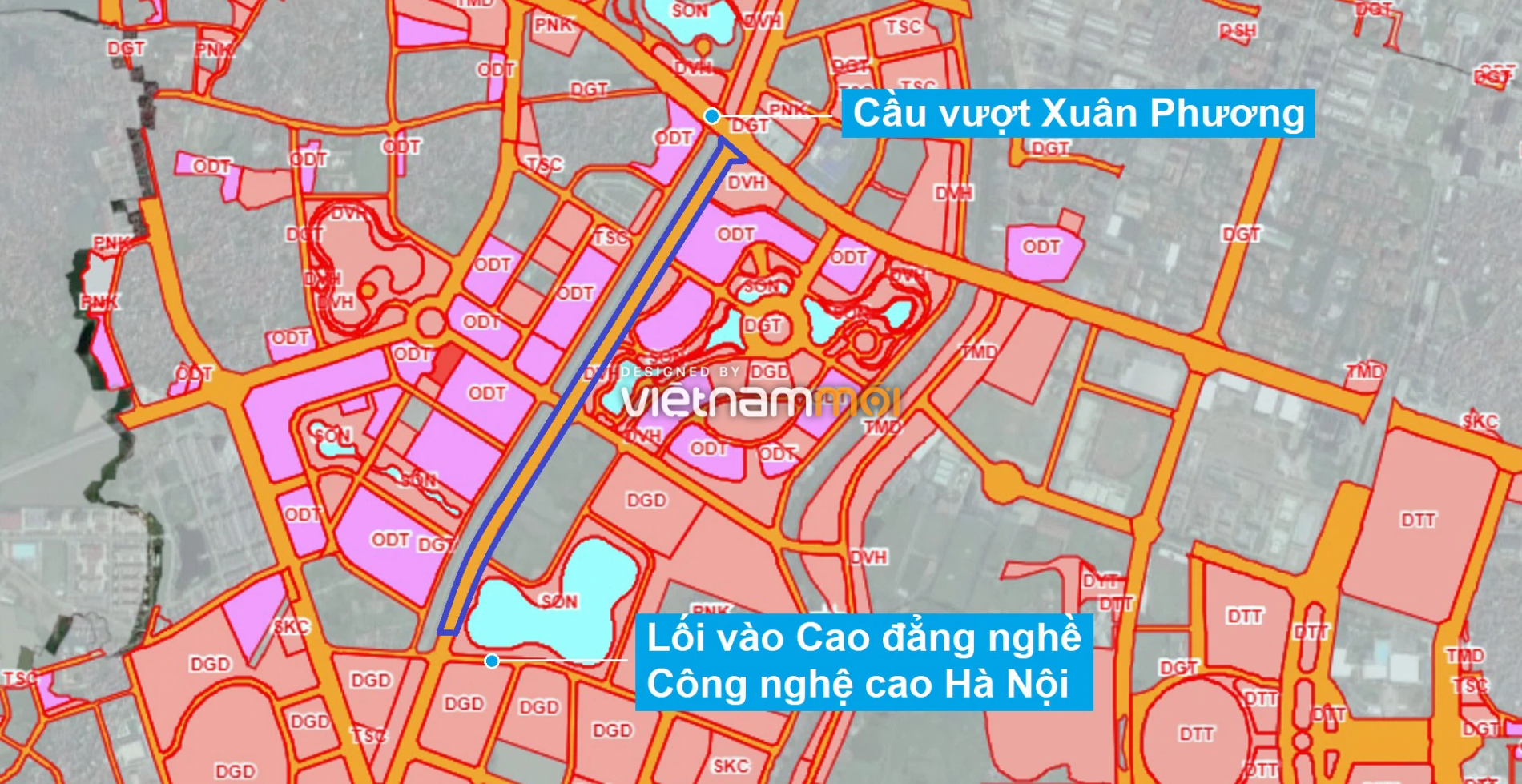 Những khu đất sắp thu hồi để mở đường ở phường Xuân Phương, Nam Từ Liêm, Hà Nội (phần 6) - Ảnh 1.