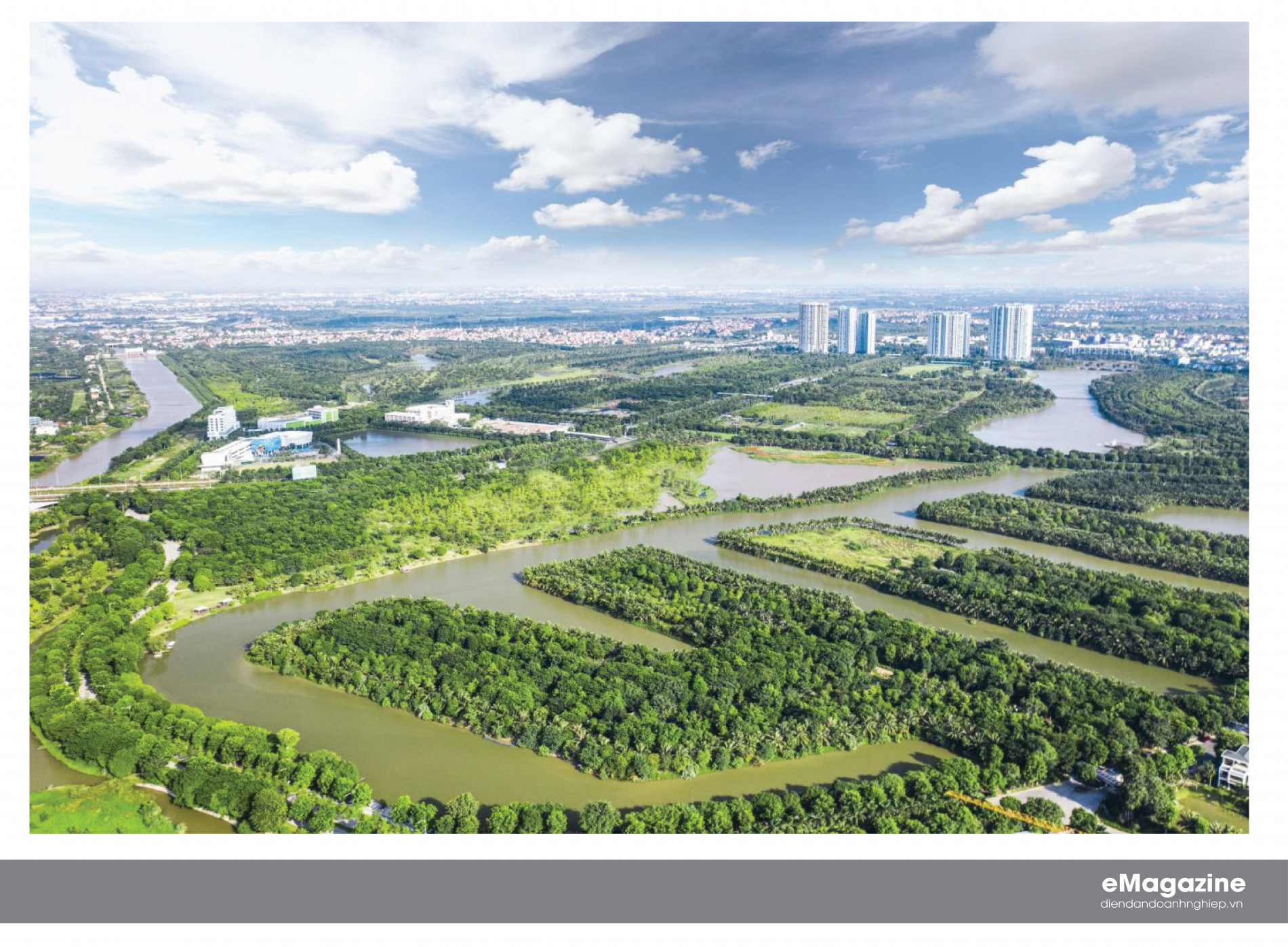 Đô thị sông Hồng - Sức hấp dẫn về một thành phố sáng tạo, xanh và bền vững