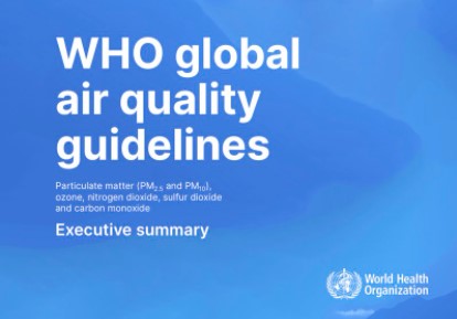 Tài liệu Hướng dẫn chất lượng không khí toàn cầu mới nhất của WHO