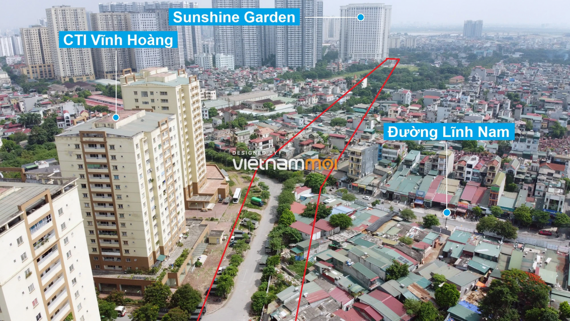 Những khu đất sắp thu hồi để mở đường ở quận Hoàng Mai, Hà Nội (phần 4) - Ảnh 8.