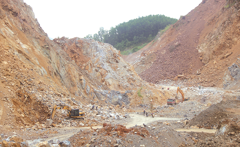 Bao Quang Tri : Khai thác khoáng sản gắn với bảo vệ môi trường