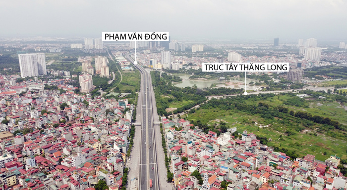 Dự án đường Tây Thăng Long đoạn Văn Tiến Dũng - Phạm Văn Đồng hiện ra sao?
