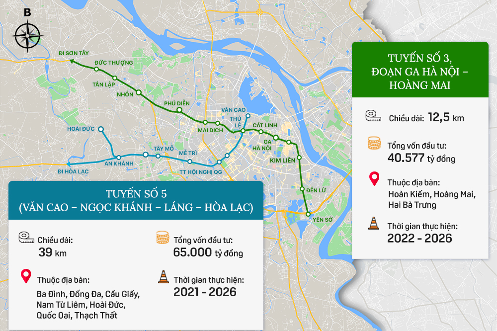 Loạt dự án giao thông nổi bật sắp triển khai tại Hà Nội trong 5 năm tới - Ảnh 10.