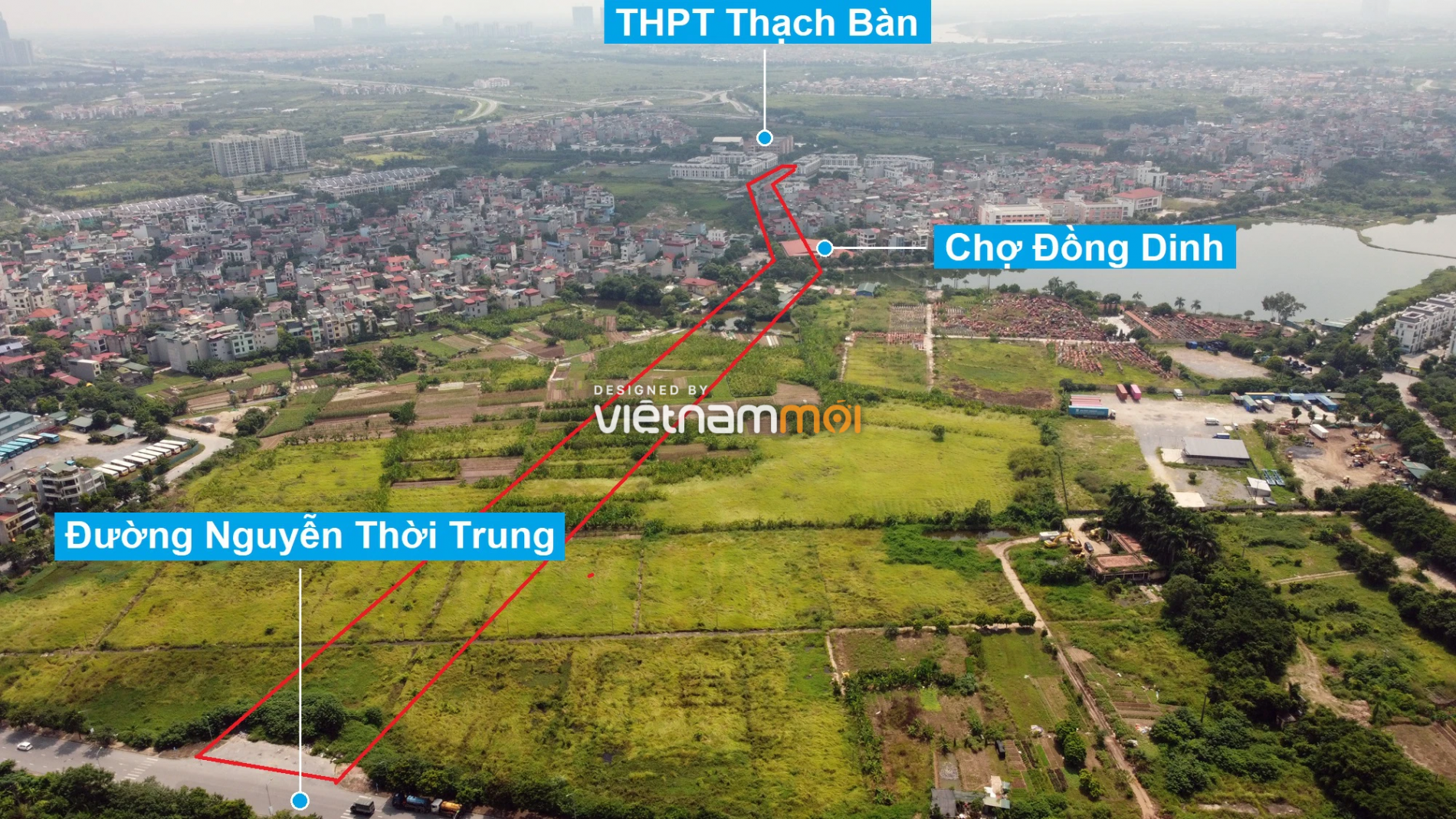 Những khu đất sắp thu hồi để mở đường ở phường Thạch Bàn, Long Biên, Hà Nội (phần 8) - Ảnh 8.