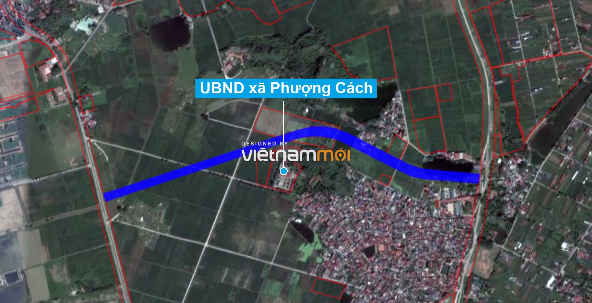 Những khu đất sắp thu hồi để mở đường ở huyện Quốc Oai, Hà Nội (phần 1) - Ảnh 2.