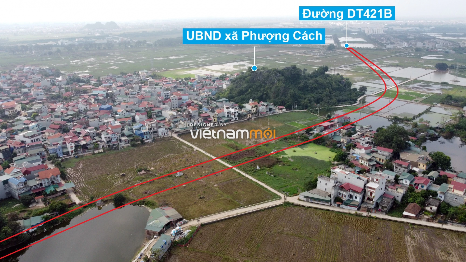 Những khu đất sắp thu hồi để mở đường ở huyện Quốc Oai, Hà Nội (phần 1) - Ảnh 4.