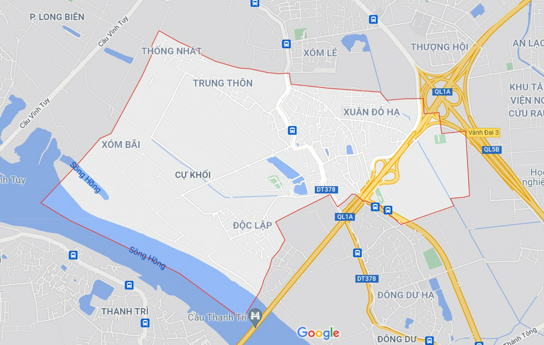 Những khu đất sắp thu hồi để mở đường ở phường Cự Khối, Long Biên, Hà Nội (phần 1) - Ảnh 1.