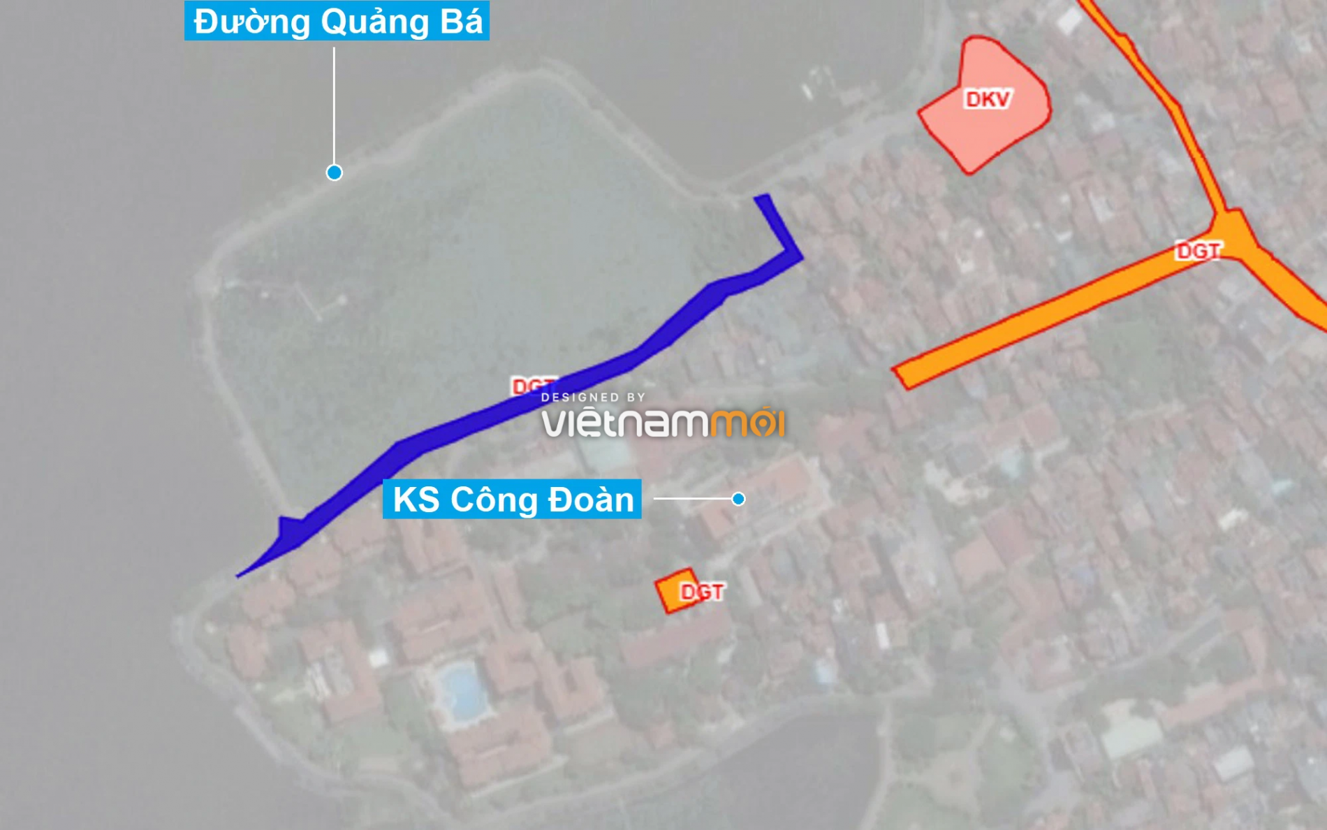 Những khu đất sắp thu hồi để mở đường ở quận Tây Hồ, Hà Nội (phần 4) - Ảnh 1.