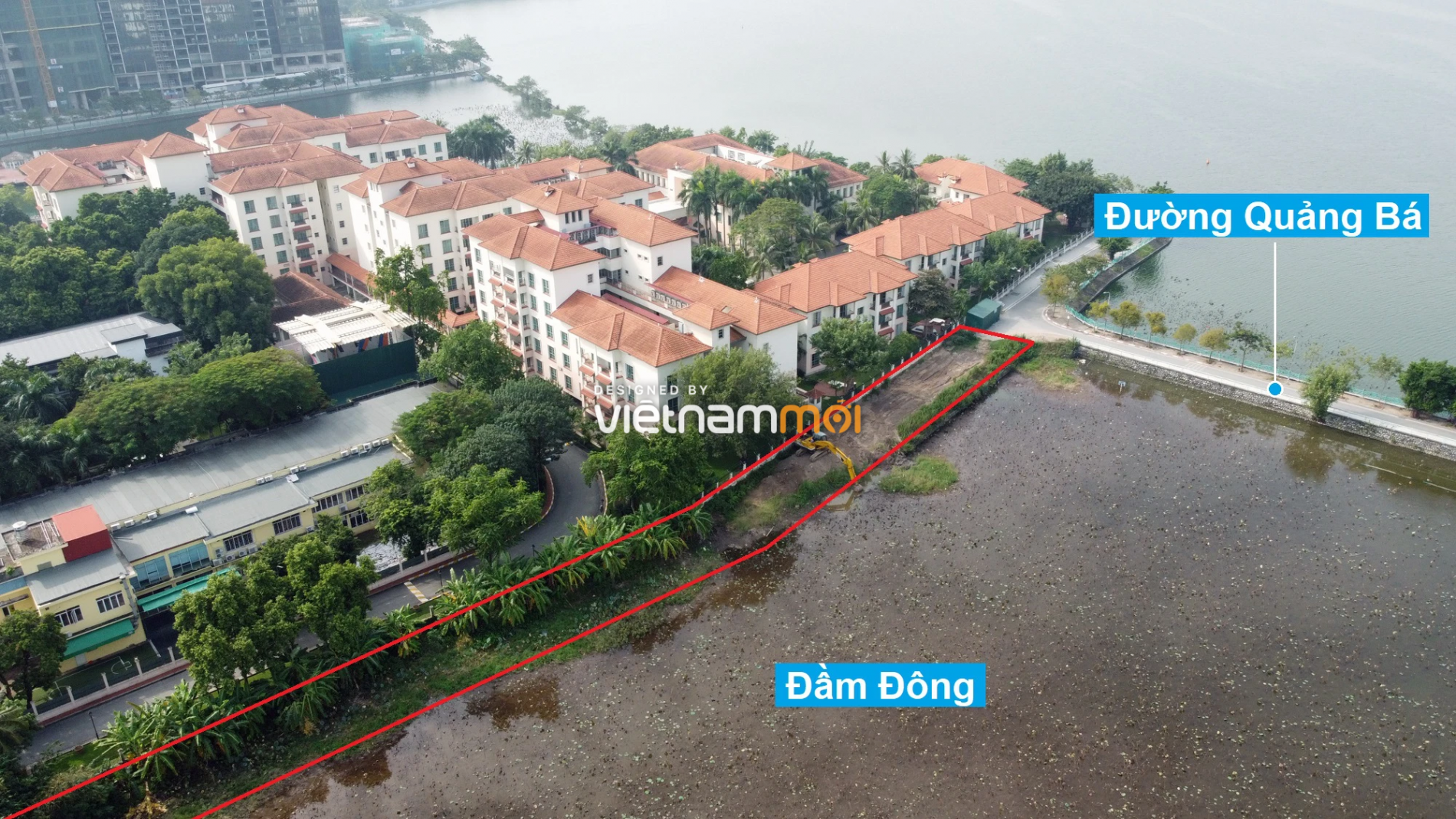 Những khu đất sắp thu hồi để mở đường ở quận Tây Hồ, Hà Nội (phần 4) - Ảnh 3.