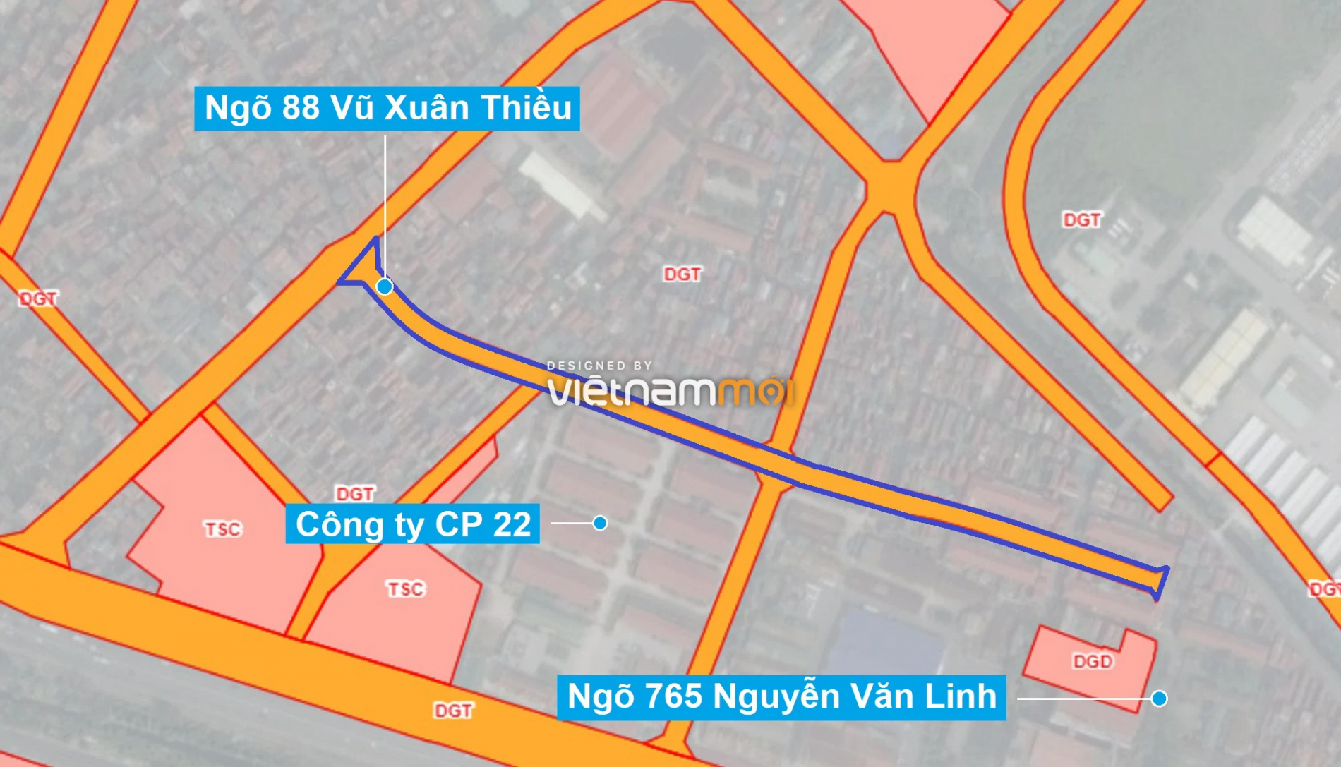 Những khu đất sắp thu hồi để mở đường ở phường Sài Đồng, Long Biên, Hà Nội (phần 2) - Ảnh 1.