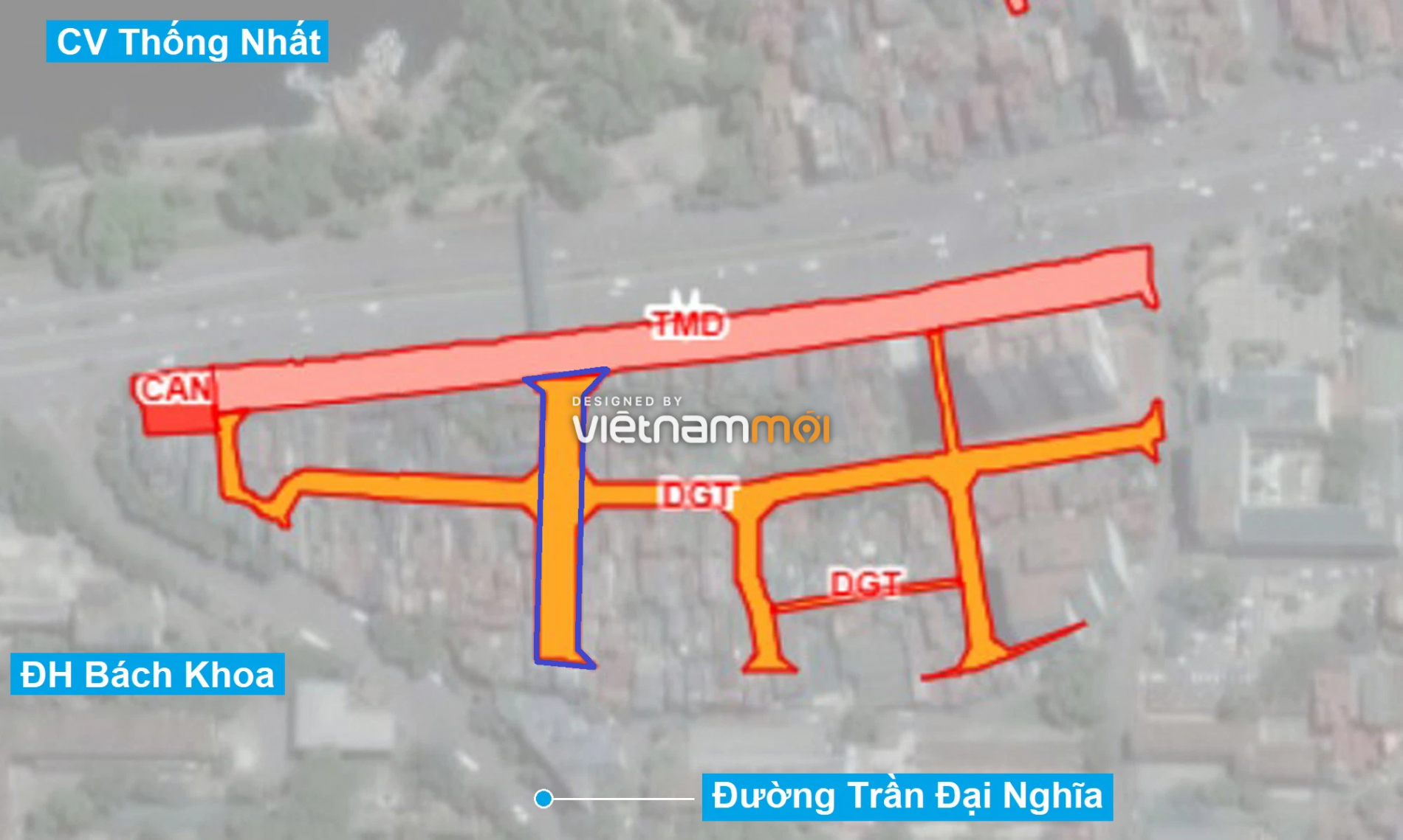 Những khu đất sắp thu hồi để mở đường ở quận Hai Bà Trưng, Hà Nội (phần 1) - Ảnh 1.