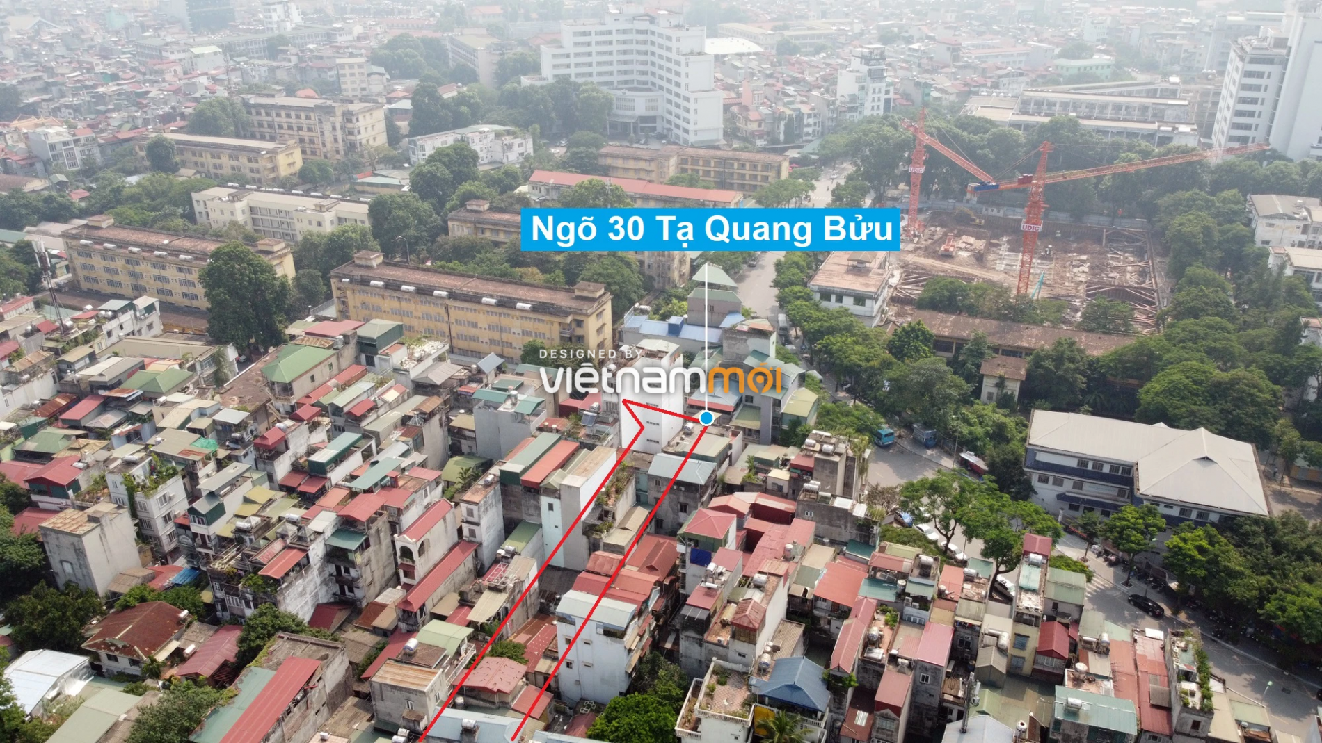 Những khu đất sắp thu hồi để mở đường ở quận Hai Bà Trưng, Hà Nội (phần 1) - Ảnh 6.